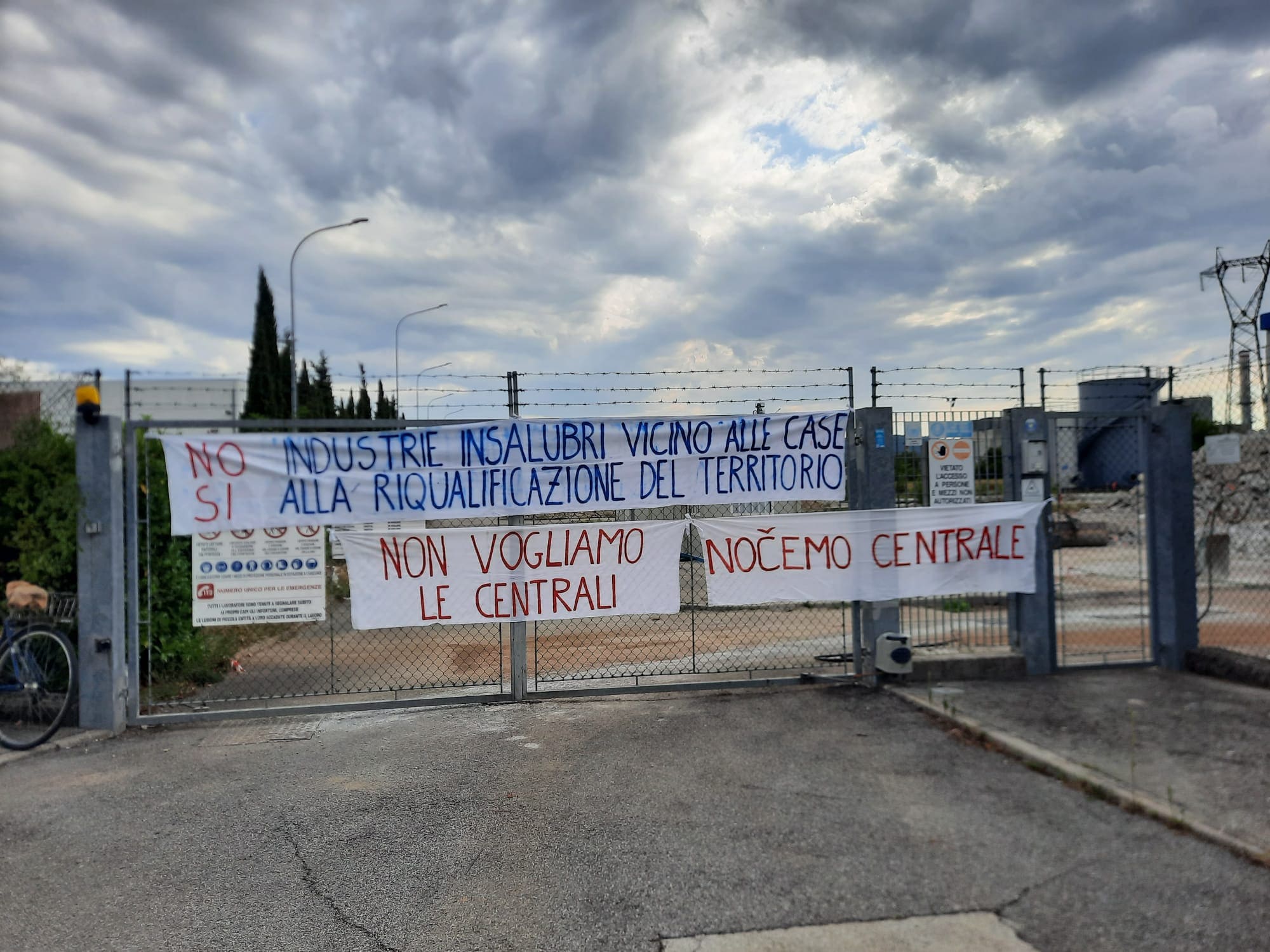 Parte il cantiere per la nuova centrale a gas, ritorna la paura a Sant'Andrea